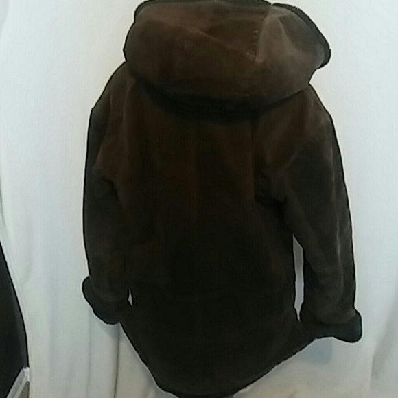 Mens suede coat - Picture 3 of 4